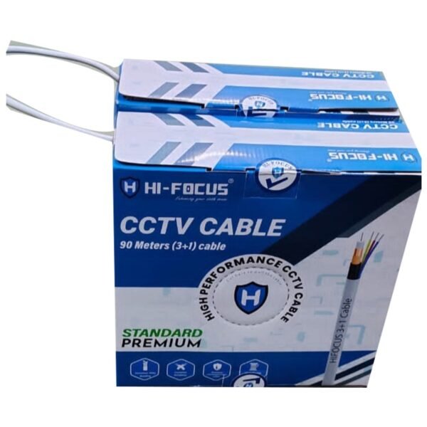 Hi Focus 90 Meter 3+1 CCTV Cable