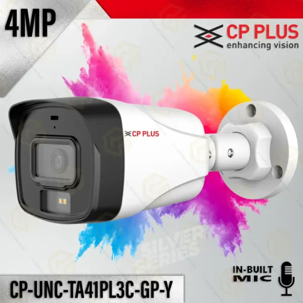 CP PLUS 4MP IP COLOUR WITH AUDIO